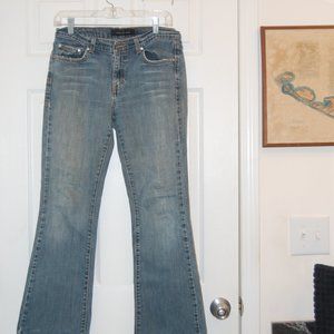 CALVIN KLEIN Women's Blue Jeans  Flare Size 6